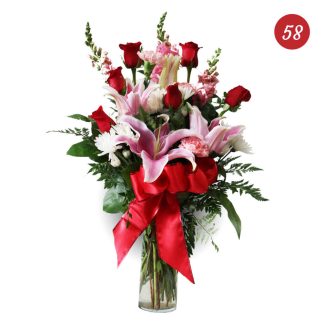 Roses, Lilies and Carnations