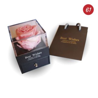 Preserved Rose Jewelry Box