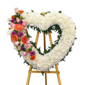 Open Heart with side collage