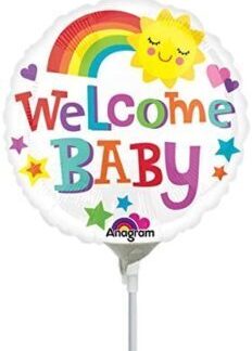 Pre-inflated (9") Stick Balloon