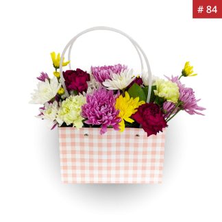 Colorful Flowers in a Bag