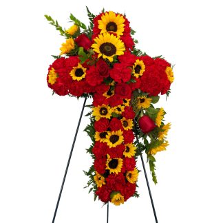 Colorful Standing Cross